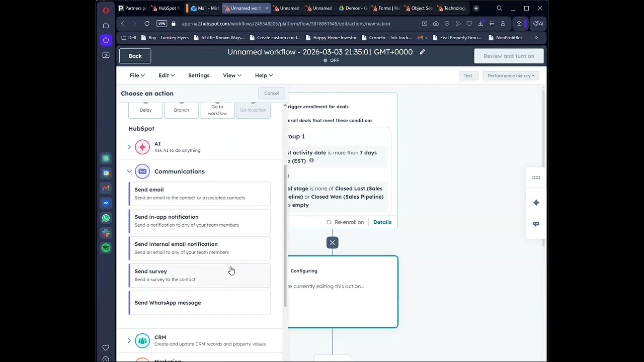 Creating a Stale Notifications