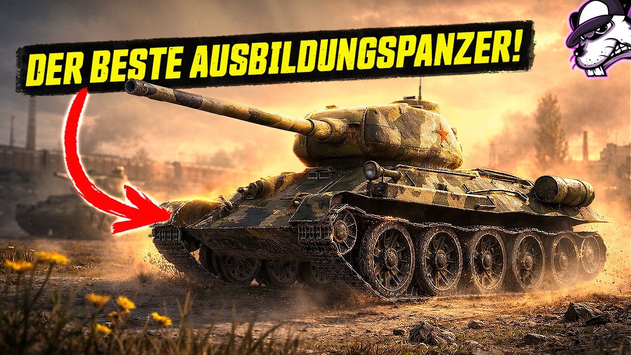 T-34-85M | Der beste Ausbildungspanzer für Einsteiger und Fortgeschrittene! [WoT - Gameplay - DE]