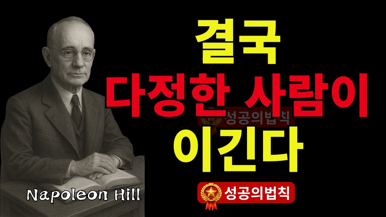 다정한 사람이 결국 이기는 이유 | 나폴레온 힐