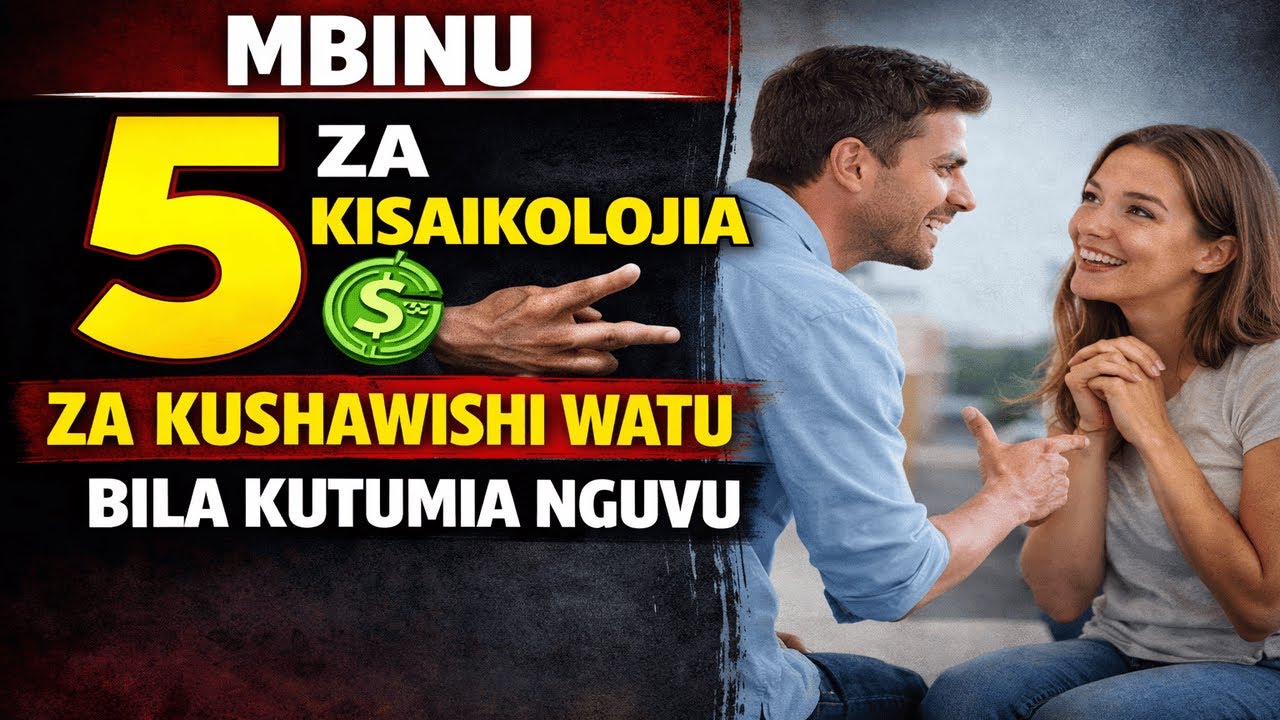 Mbinu 5 za Kisaikolojia za Kushawishi Watu bila Kutumia Nguvu