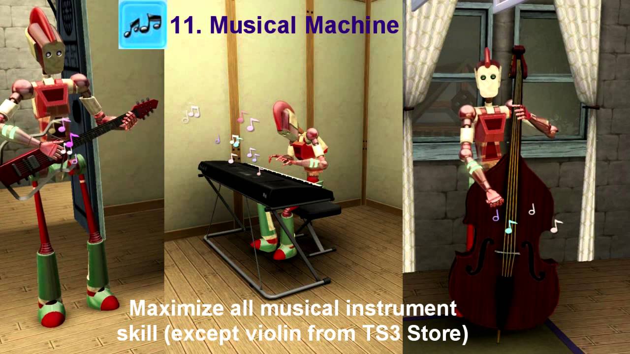 The Sims 3 Into the Future: All Plumbot Trait Chips