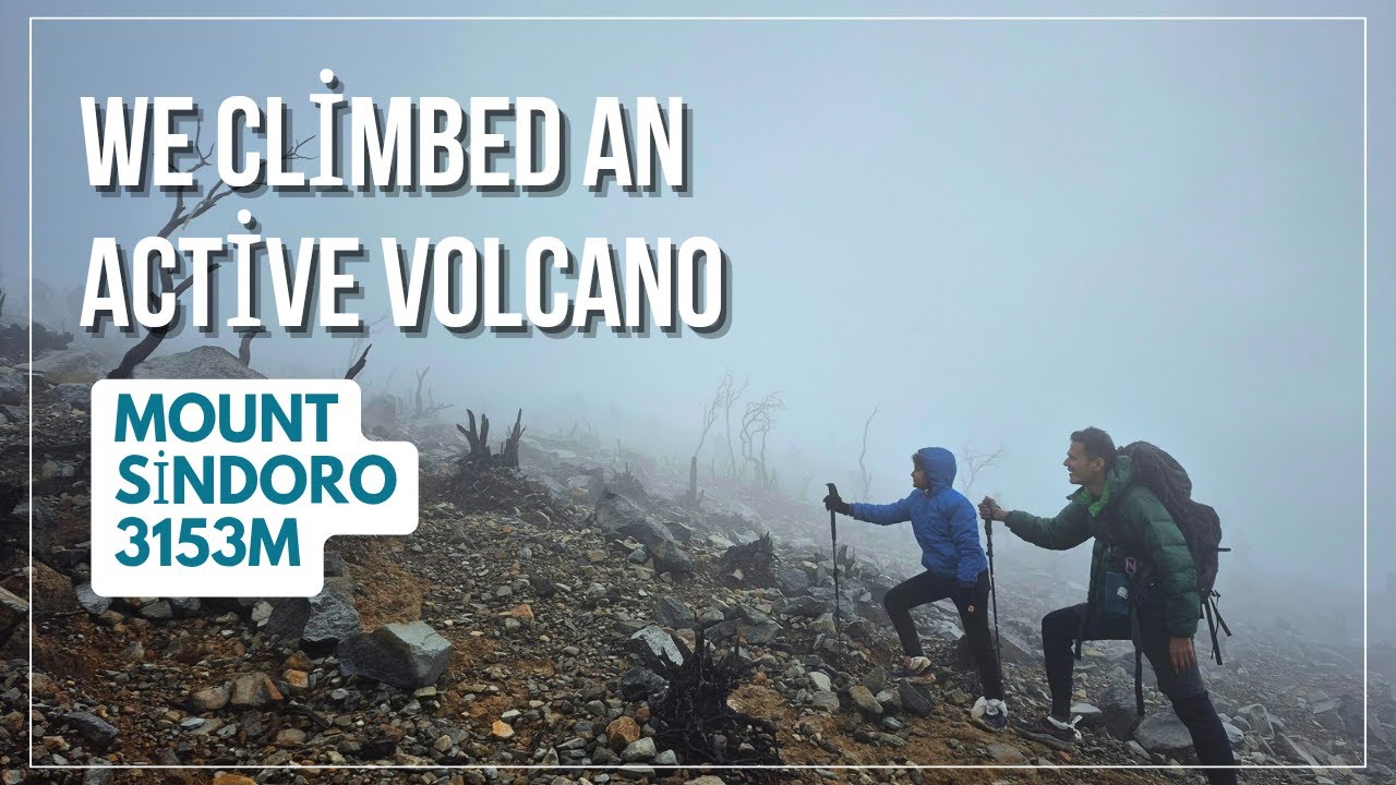 9 years old climbs Active Volcano | Mount Sindoro 3153m #gunungsindoro #indonesia #centraljava