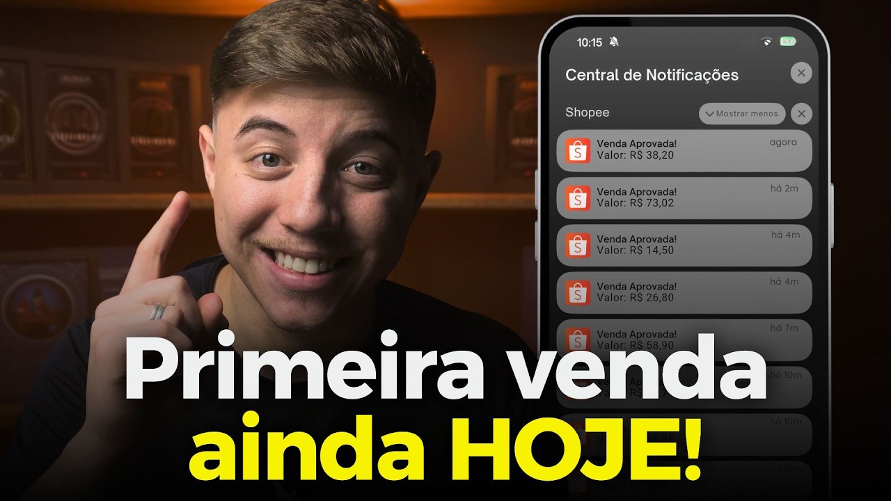 AFILIADO SHOPEE - Como eu faria minha PRIMEIRA VENDA começando do zero!