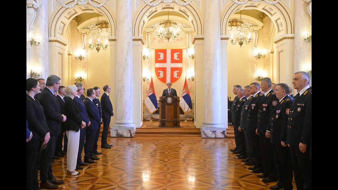Svečani prijem povodom Dana Vojske Srbije
