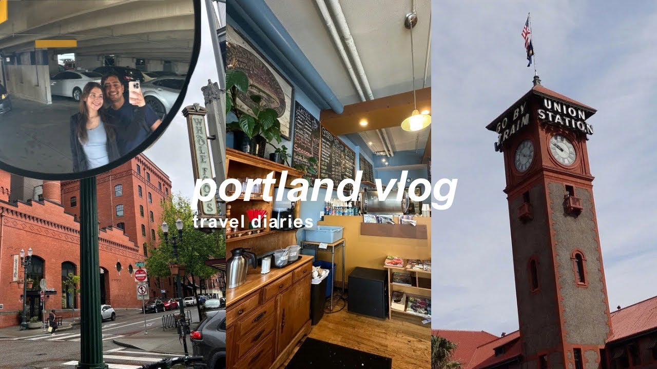 travel vloggie: our first time in portland | fashion, food, and lots of coffee