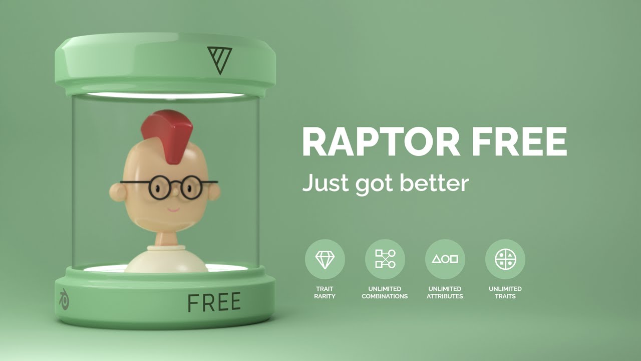 I finally made FREE 3D NFT generator better