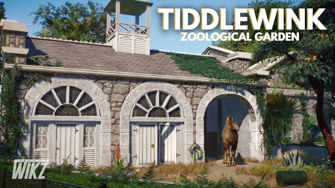 Realistic Camel Habitat & Stables - Tiddlewink Zoo - w/ Troopermatthew - Episode 5 - Planet Zoo