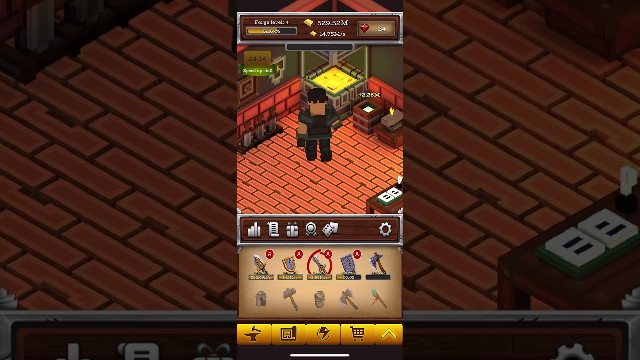 ForgeCraft GamePlay #1: 0 Forges