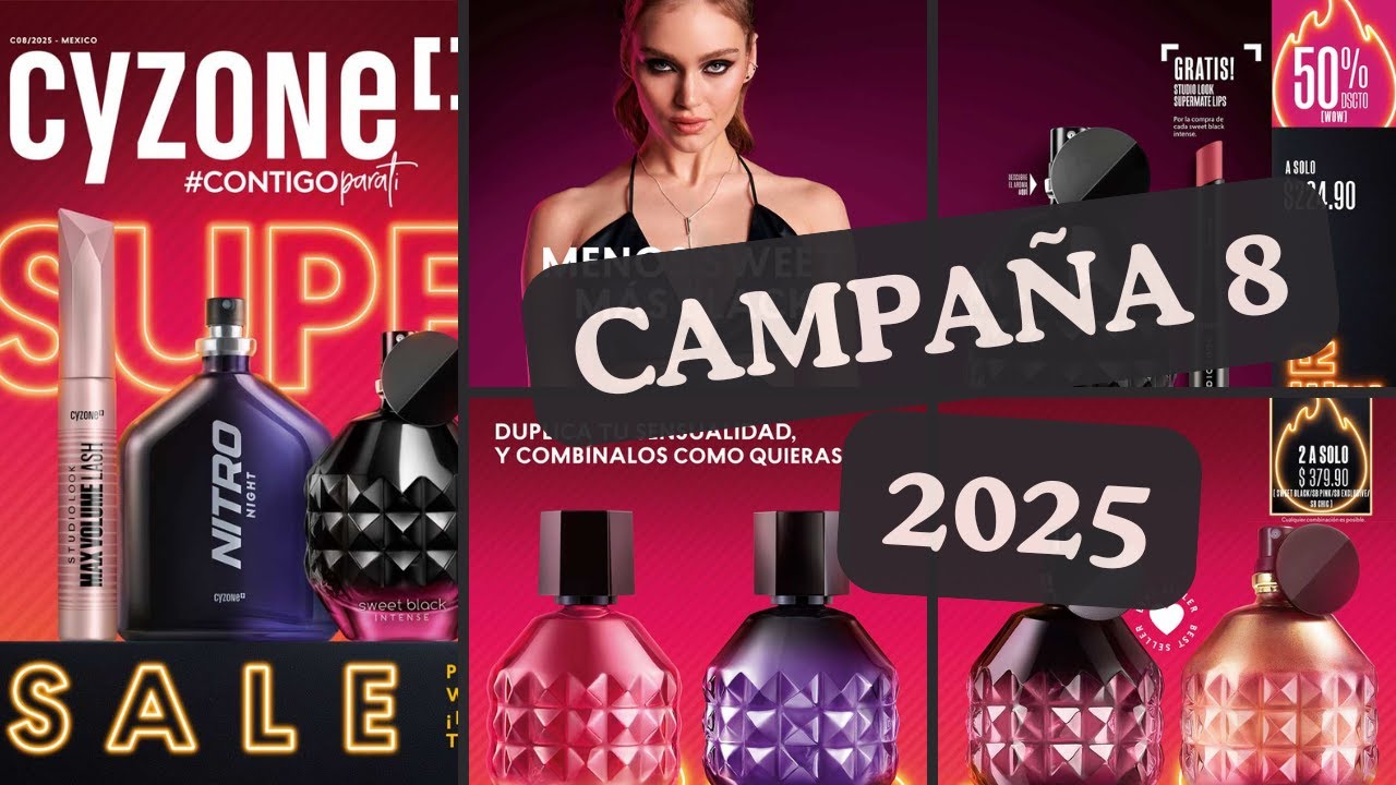 CAT&Aacute;LOGO CYZONE CAMPA&Ntilde;A 8 2025 M&Eacute;XICO