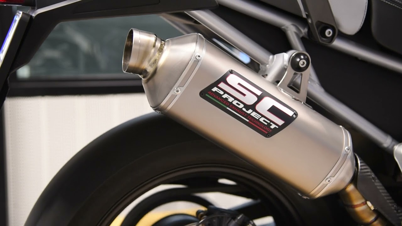 SC-Project Rally Raid muffler for Triumph Tiger 900 / 850 - Racing