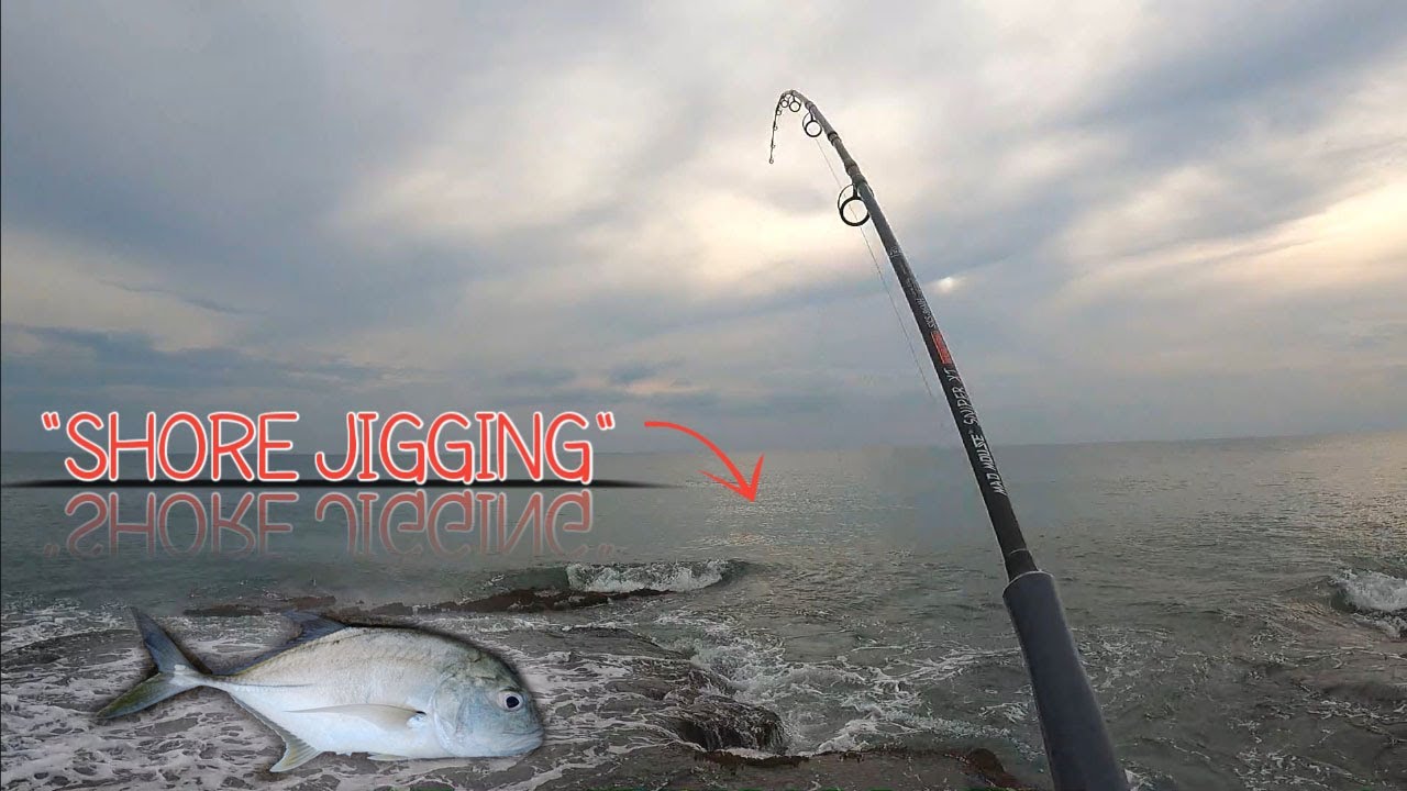 Nakadale gamit ang mabigat na lure!  feat. Madmouse Sniper XT Rod | Shore Jigging in the Philippines