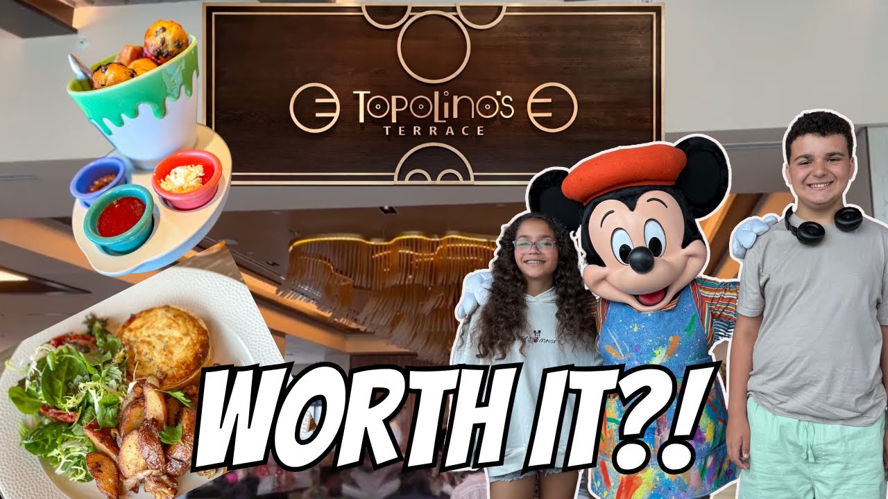 Is Topolino’s Character Breakfast Worth $52? | Honest Review at Disney’s Riviera Resort