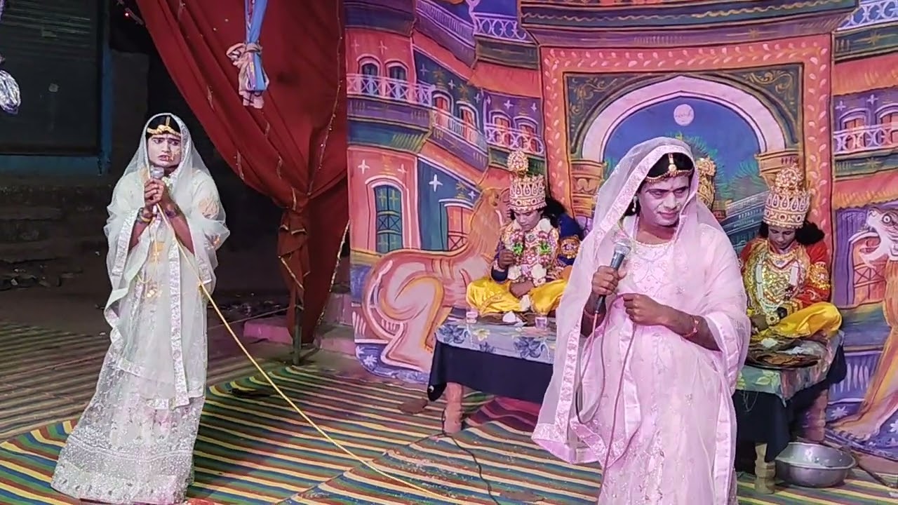 // श्री राम कलेवा जनकपुर में सखी द्वारा गारी// ग्राम छांटा डिण्डौरी// आदर्श रामलीला मंडली चांदरानी 🙏