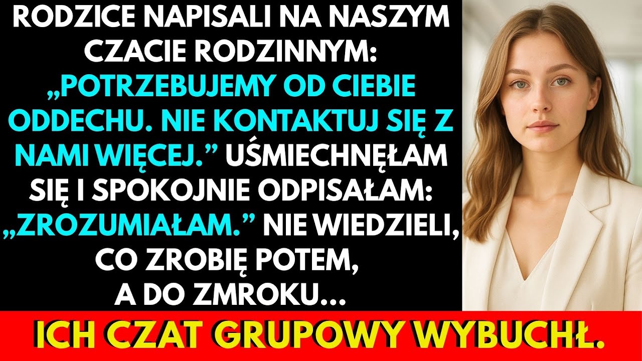 Rodzice Napisali Na Czacie Rodzinnym: &bdquo;Potrzebujemy Przerwy. Nie Kontaktuj Się Z Nami Więcej.&rdquo;