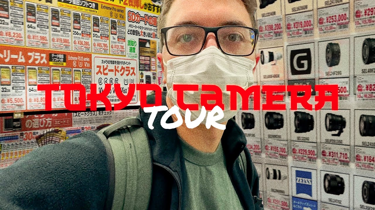TOUR dei NEGOZI di FOTOGRAFIA a TOKYO 🇯🇵