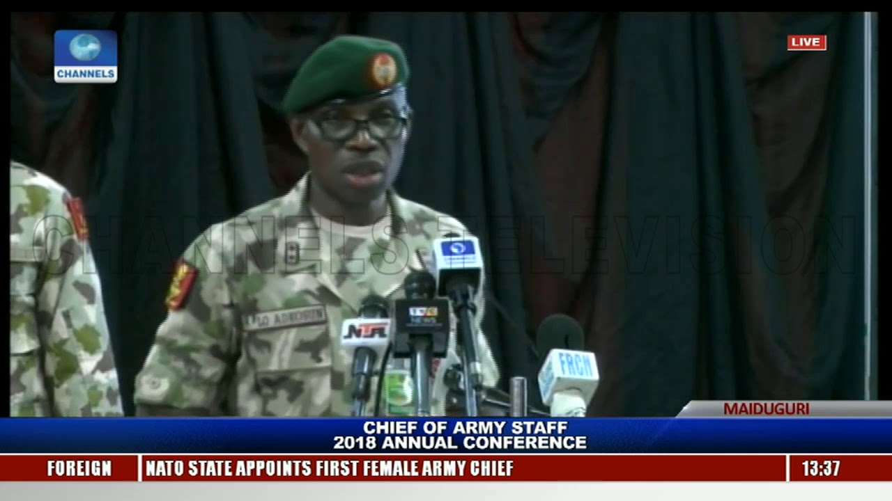 Chief Of Army Staff 2018 Annual Conference Holds In Maiduguri Pt.4 |Live Event|