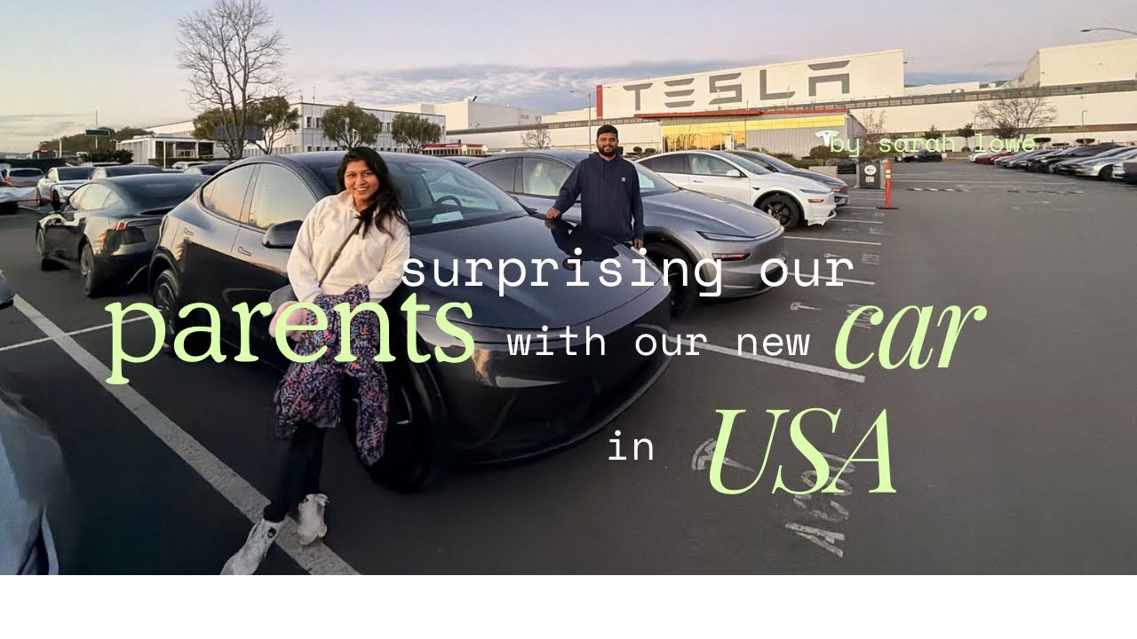 They Had No Idea... Surprising Parents with a Car in America! 