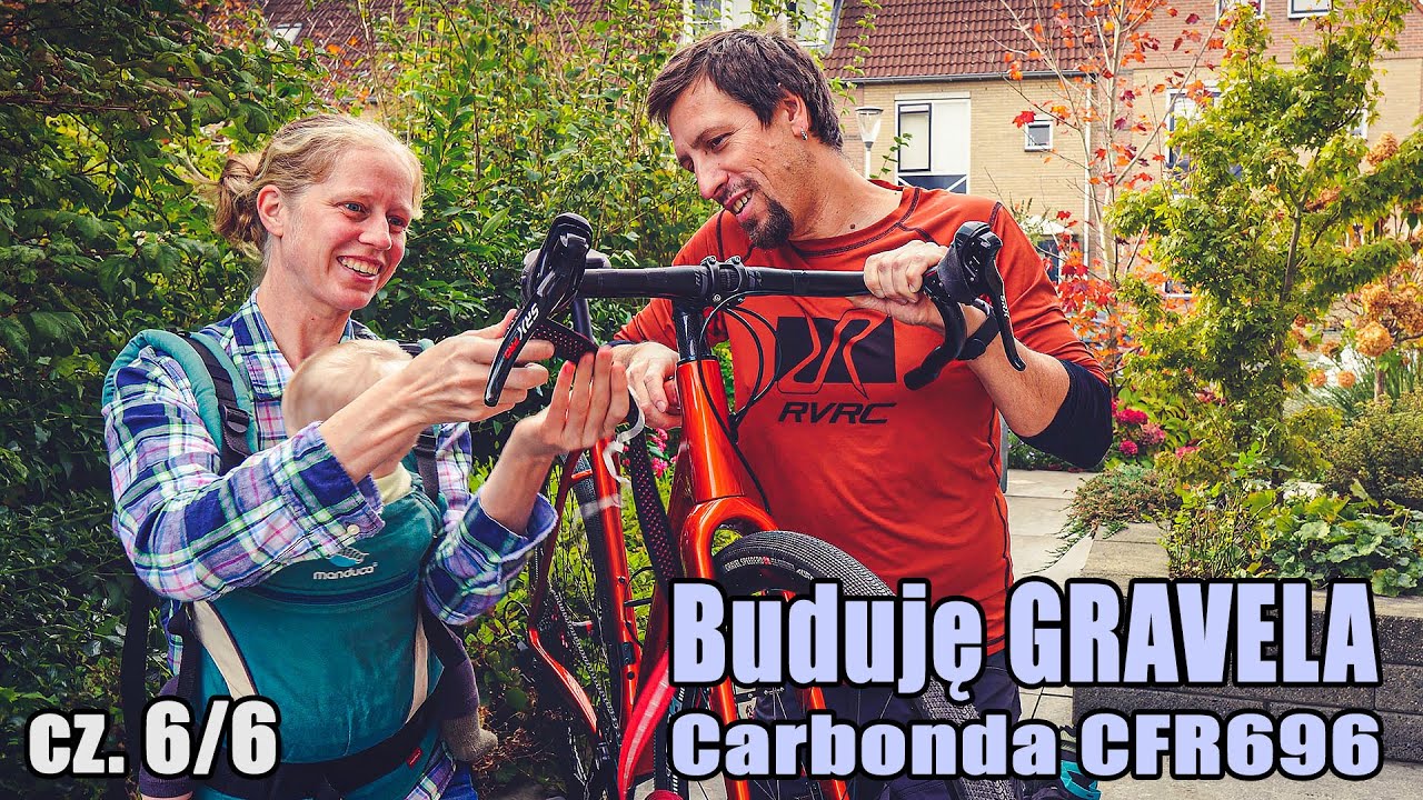 Buduję karbonowy gravel na wyprawy. Nowy rower Carbonda CFR696. Carbon gravel. - 6/6