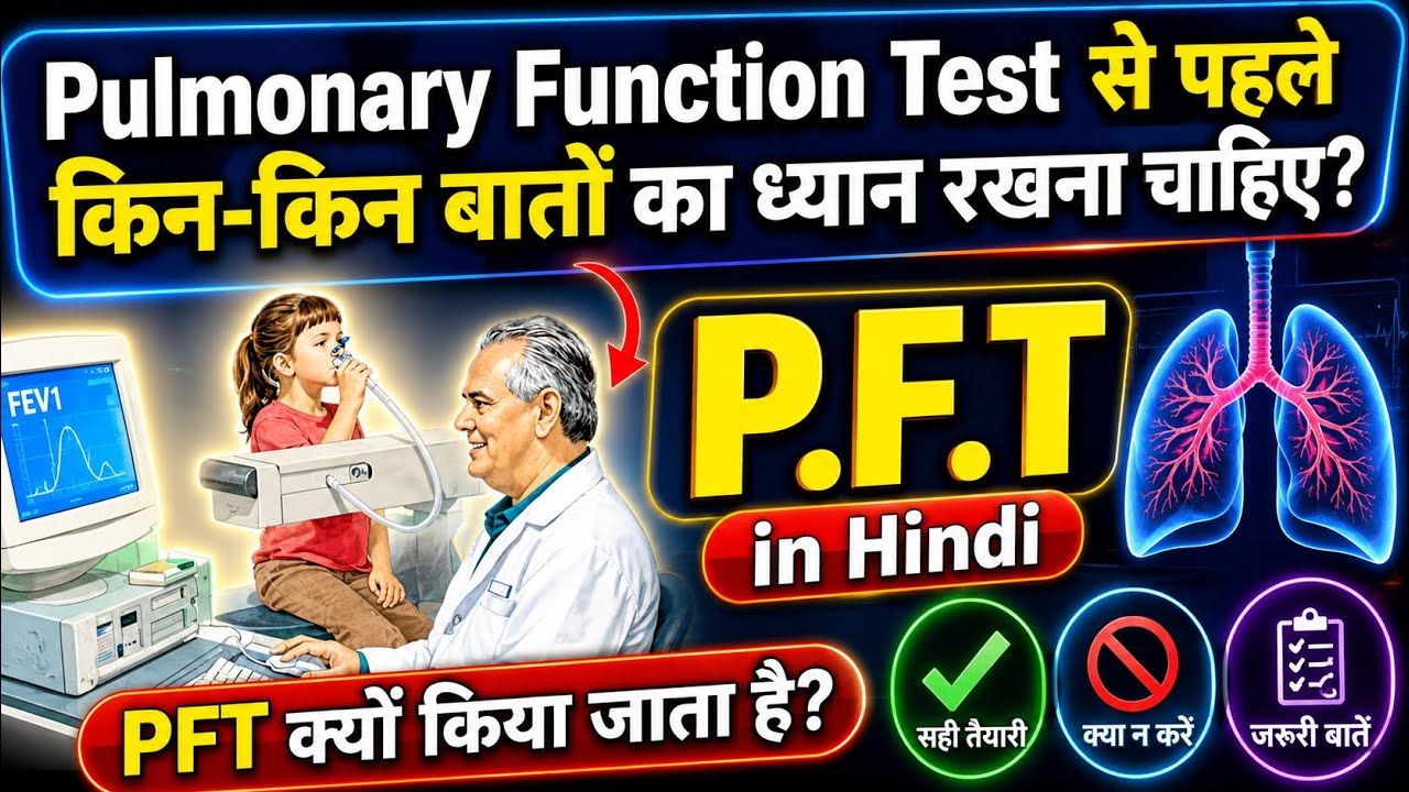 Pulmonary Function | Lung Function Test | PFT test | Spirometry