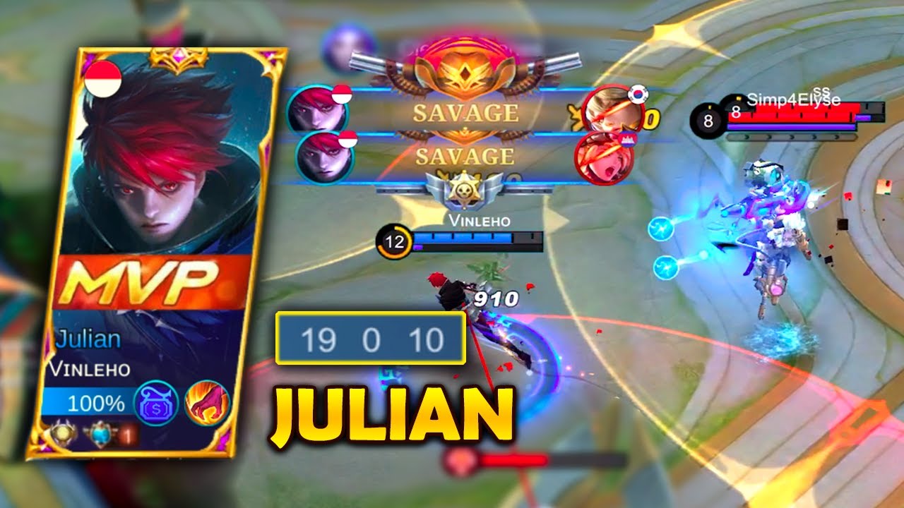 Top 1 Global | Julian Savage - Savage | MLBB