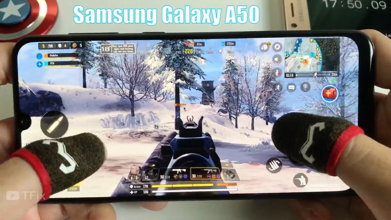Samsung Galaxy A50 Call Of Duty Gaming Test | Exynos 9610, 4GB