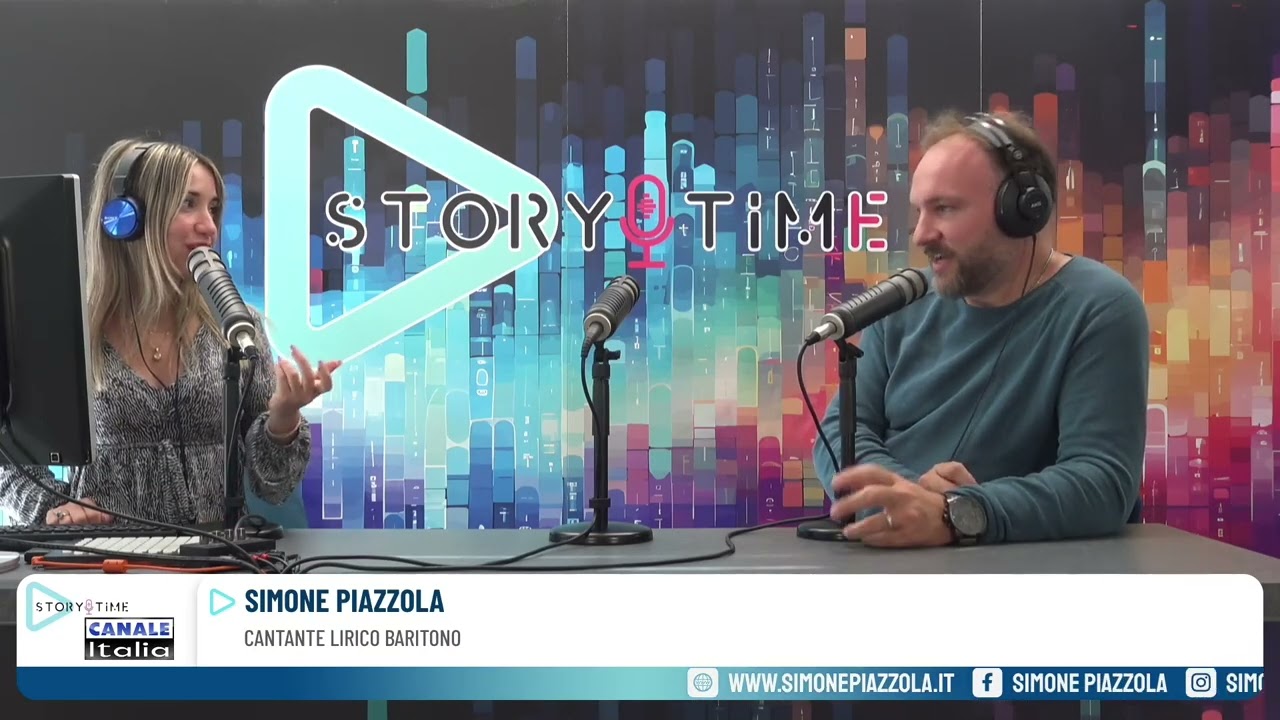 Intervista integrale | Simone Piazzola a Story Time – Radio Canale Italia