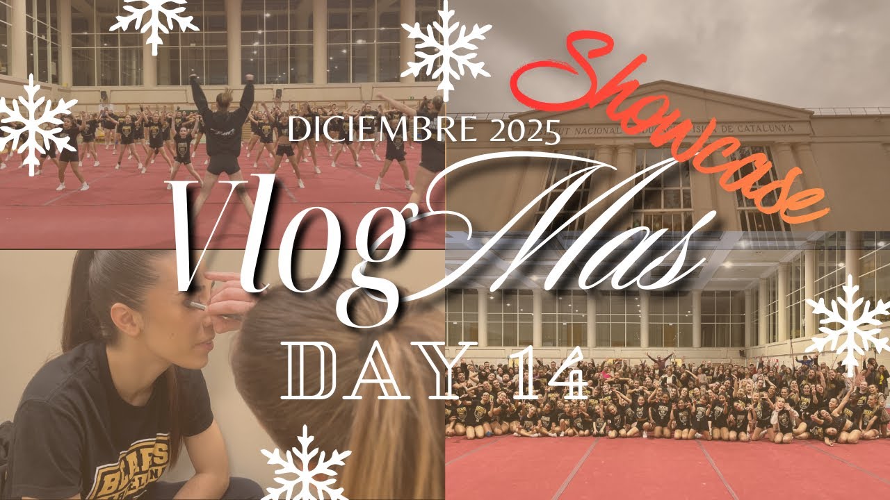 VLOGMAS 14!! SHOWCASE DAY!!!!! ❤️📣