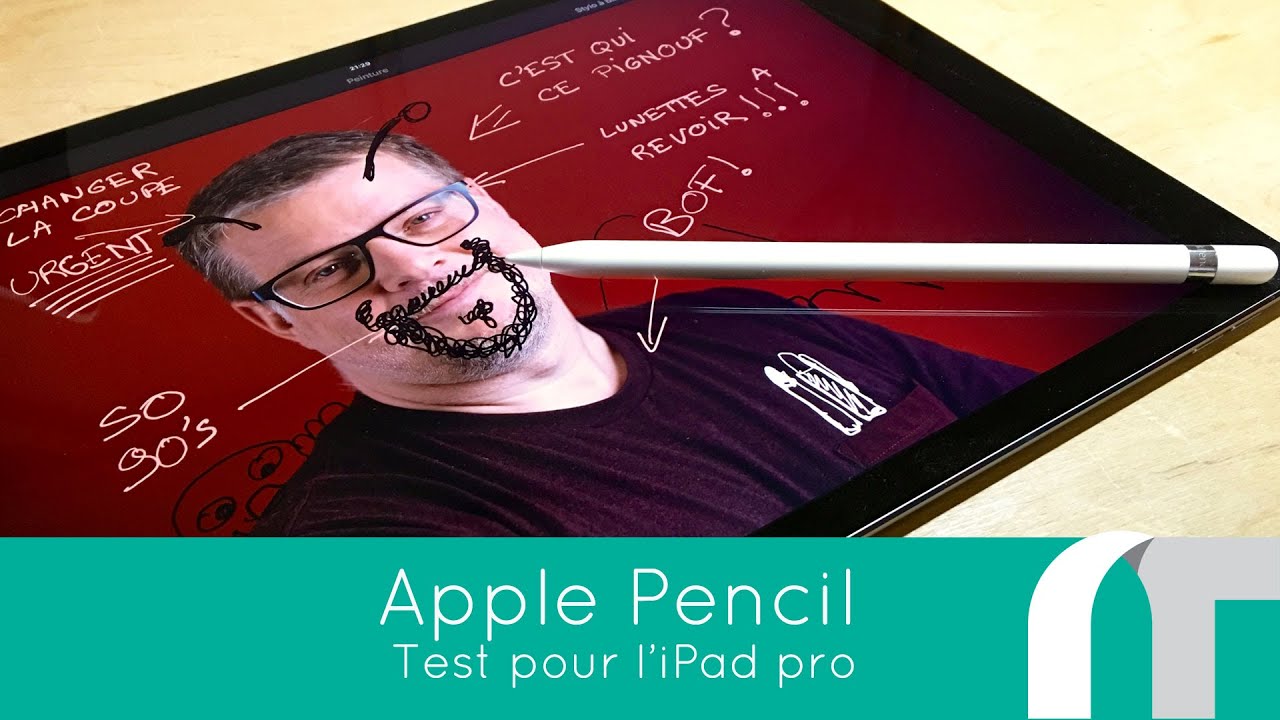 Apple Pencil pour iPad Pro | Test complet