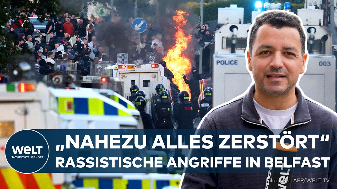 BELFAST: CHAOS nach Messerangriff: &bdquo;Es sind Bilder, die die Menschen nie vergessen werden&ldquo;