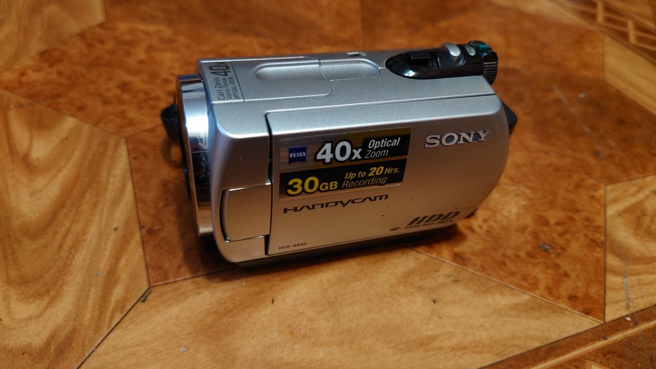 Обзор на видео камеру Sony DCR-SR42 + Подключение к Компьютеру