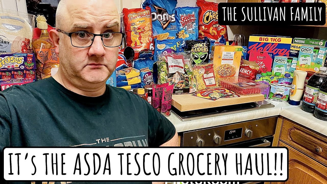 ЭТО ЕЖЕНЕДЕЛЬНЫЙ ВЫБОР ПРОДУКТОВ ИЗ ASDA TESCO!! | Семья Салливан