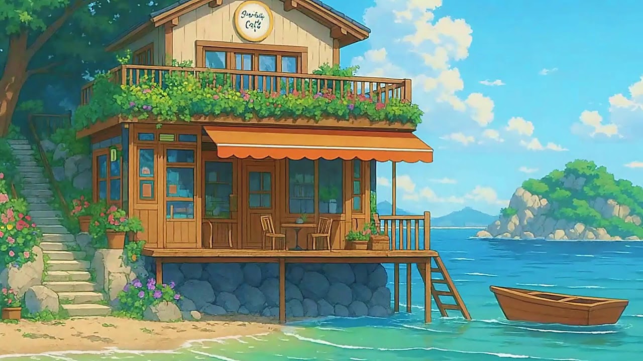Summer the Sea ☀️ Peaceful Lofi for Coastal Chill Days 🌊 Lofi Hip Hop to Focus/Relax/Feel Good