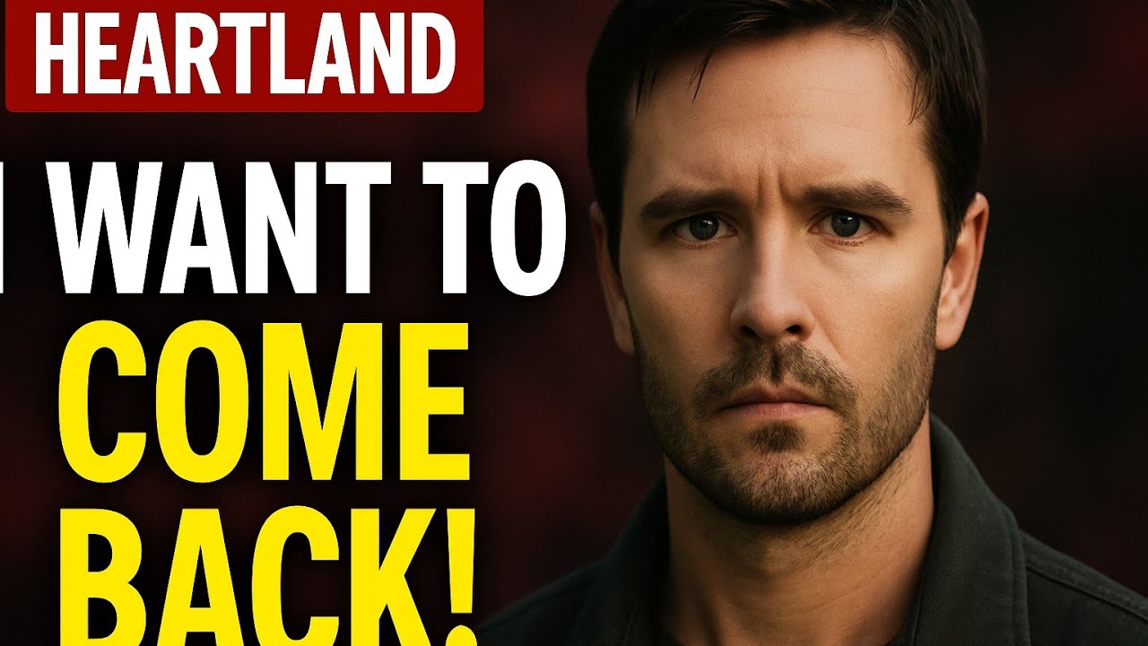 Heartland Shock: Graham Wardle Reveals Why Ty Had to Die