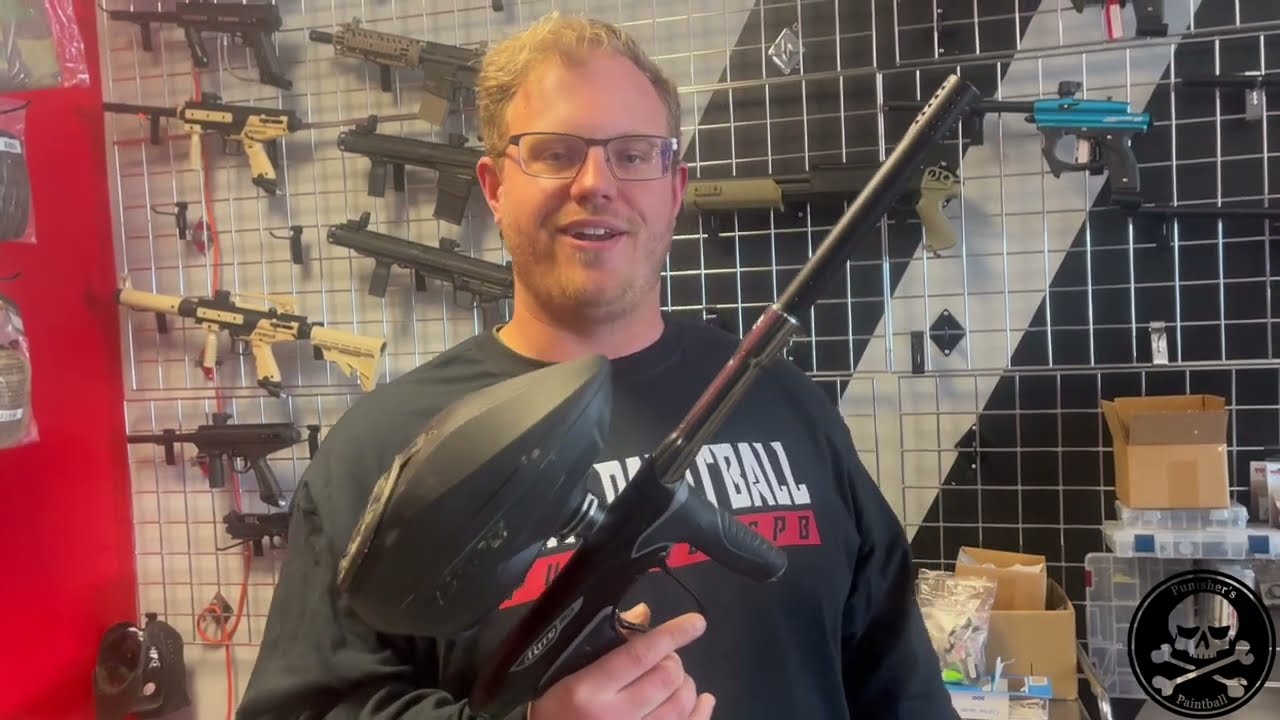 Used Paintball Gun of the Week // Dye M2 Black Waters // Punisher's Paintball