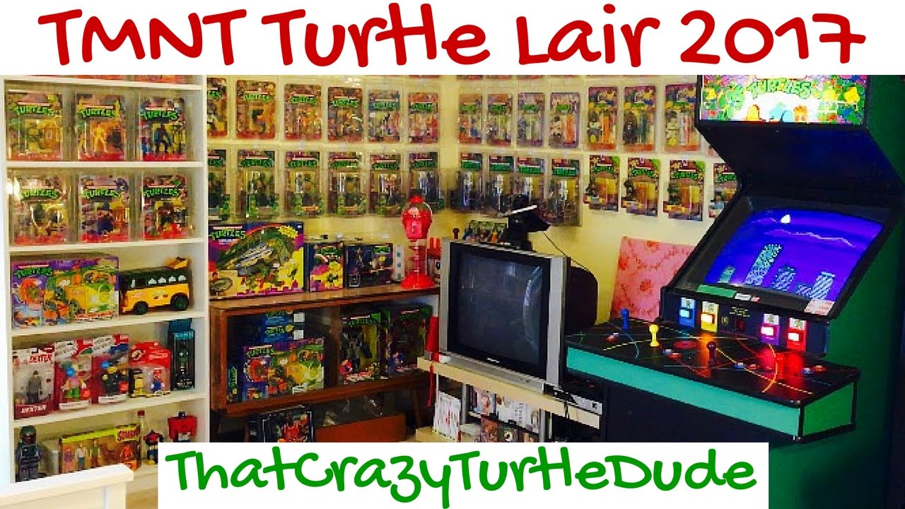 TMNT Turtle Lair 2017 - My Vintage Toy Collection