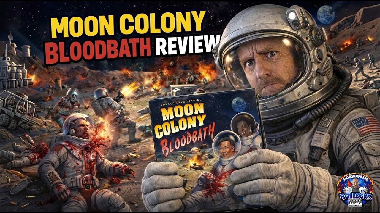 Moon Colony Bloodbath Board Game Review