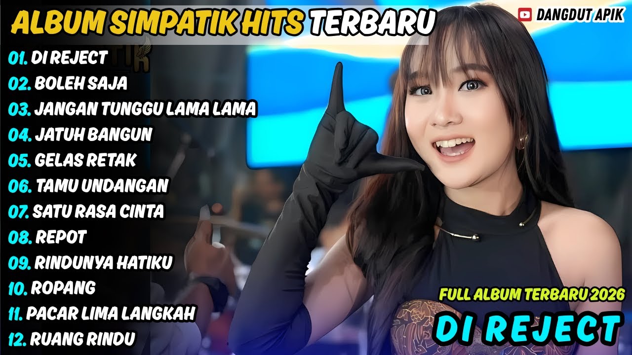 DIREJECT - BOLEH SAJA - DIVA HANI - SIMPATIK MUSIK FULL ALBUM TERBARU 2026