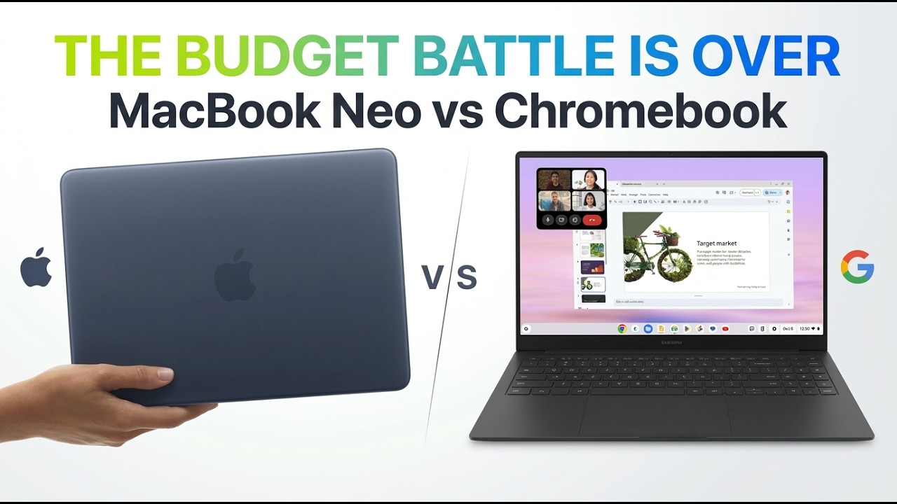 MacBook Neo против Chromebook &mdash; битва бюджетов окончена.