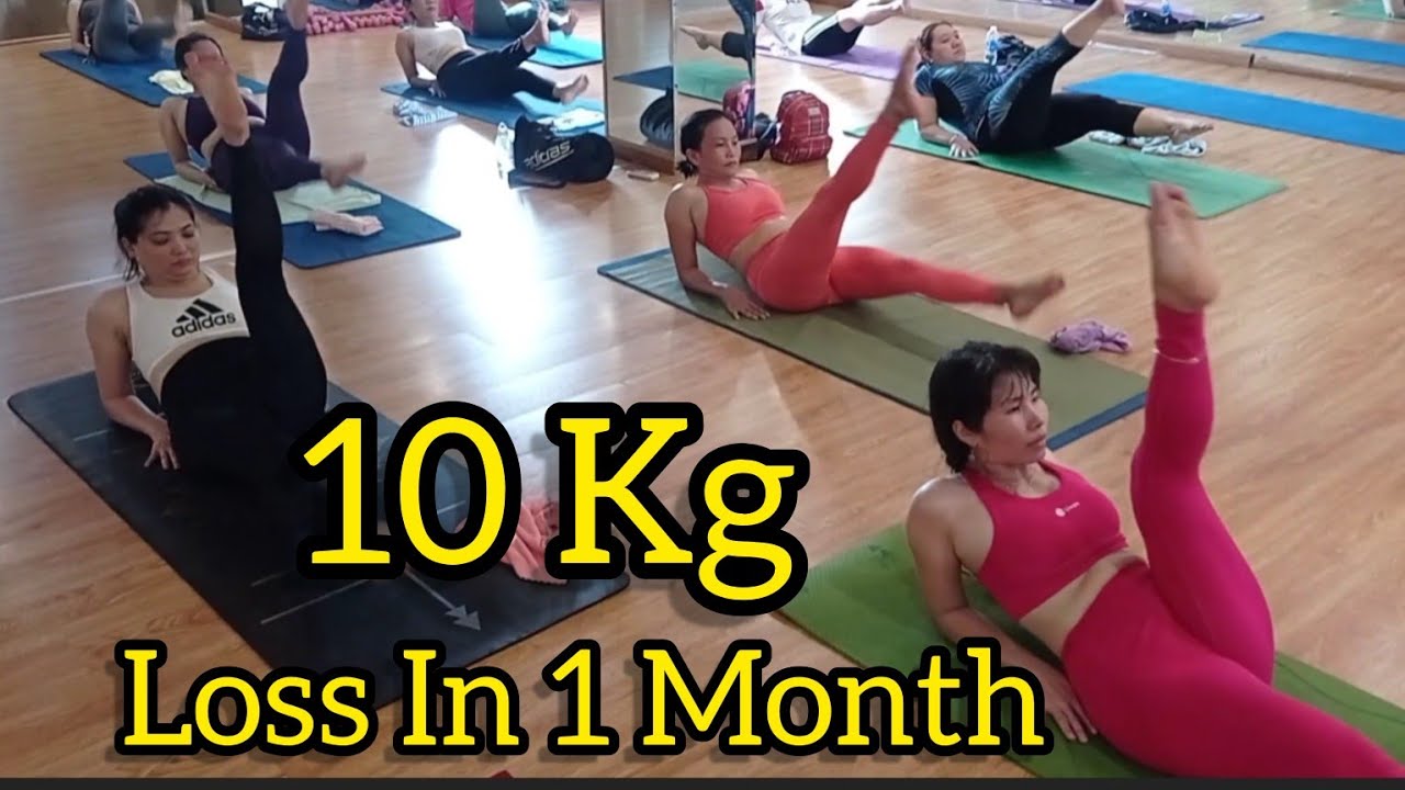 Потеря 10 кг за 1 месяц 🔥🔥 Лучшее упражнение для похудения и сжигания жира на животе