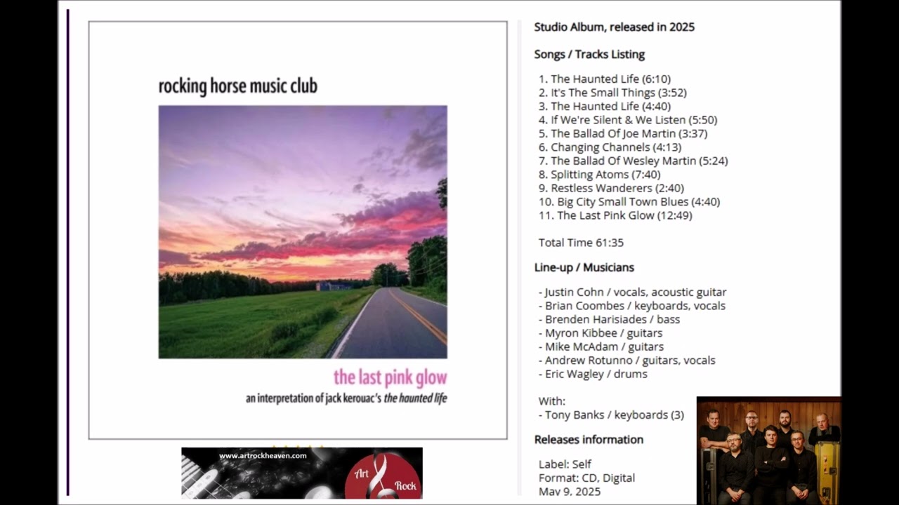Rocking Horse Music Club(USA)-The Last Pink Glow(2025)-Haunted, (Progressive rock)