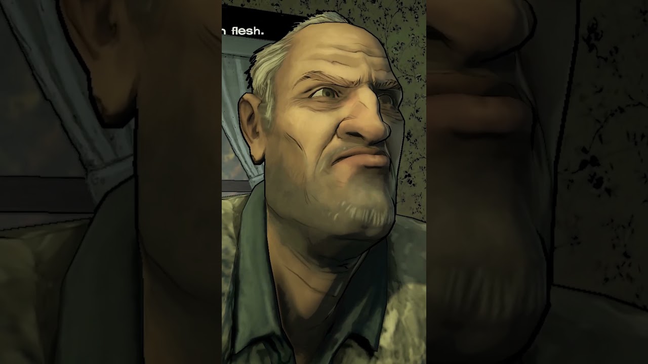 His Face When He Realized 😨 | Telltale's The Walking Dead #shorts