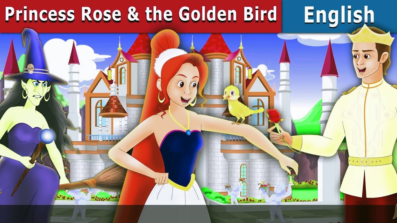 princess rose and the golden bird story| bedtime stories|princess story in English|fairy tales