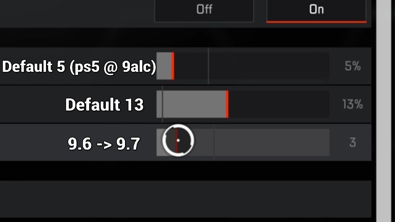 9.6 & 9.7 ALC have gravity aim assist  ::  Apex Legends