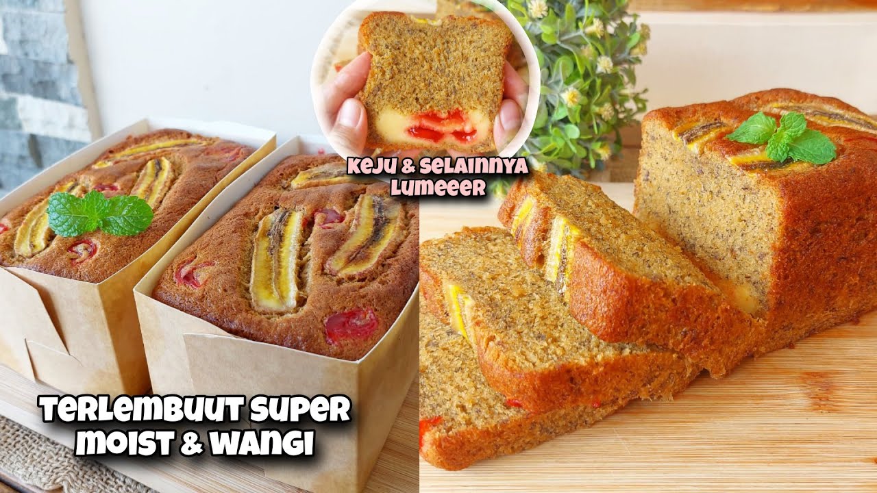 BISA DIBILANG INI BEST CAKE YG SUPER MOIST & WANGI!! STRAWBERRY CHEESE BANANA CAKE VIRAL DI BANDUNG!