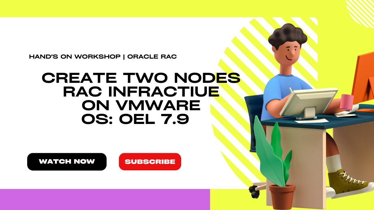 Oracle RAC | Hand's-On Practice | Create In fracture on VMWARE and install OEL 7.9