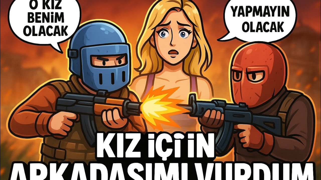 Rust Tuzağa düşen Kız İçin Ölümüne Kavga #rust #rusttrapbase #rusttürkiye #rusttürkçe #rusttrol 