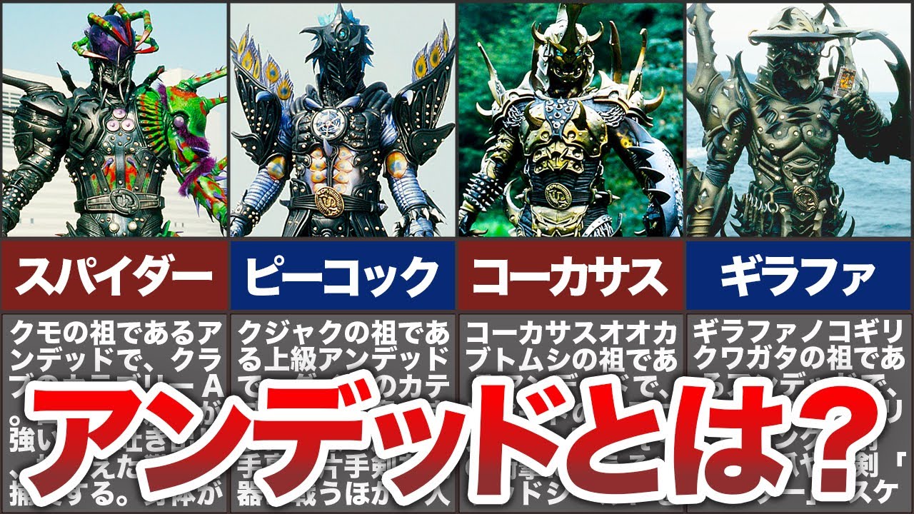 【怪人解説】アンデッドってどんな怪人？バトルファイトに勝つとどうなるの？