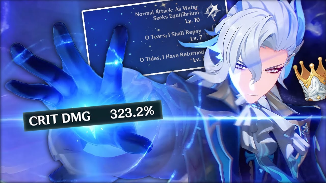 300% КРИТ. УРОНА НЬЮВИЛЛЕТТ СЛОМАН В Genshin Impact