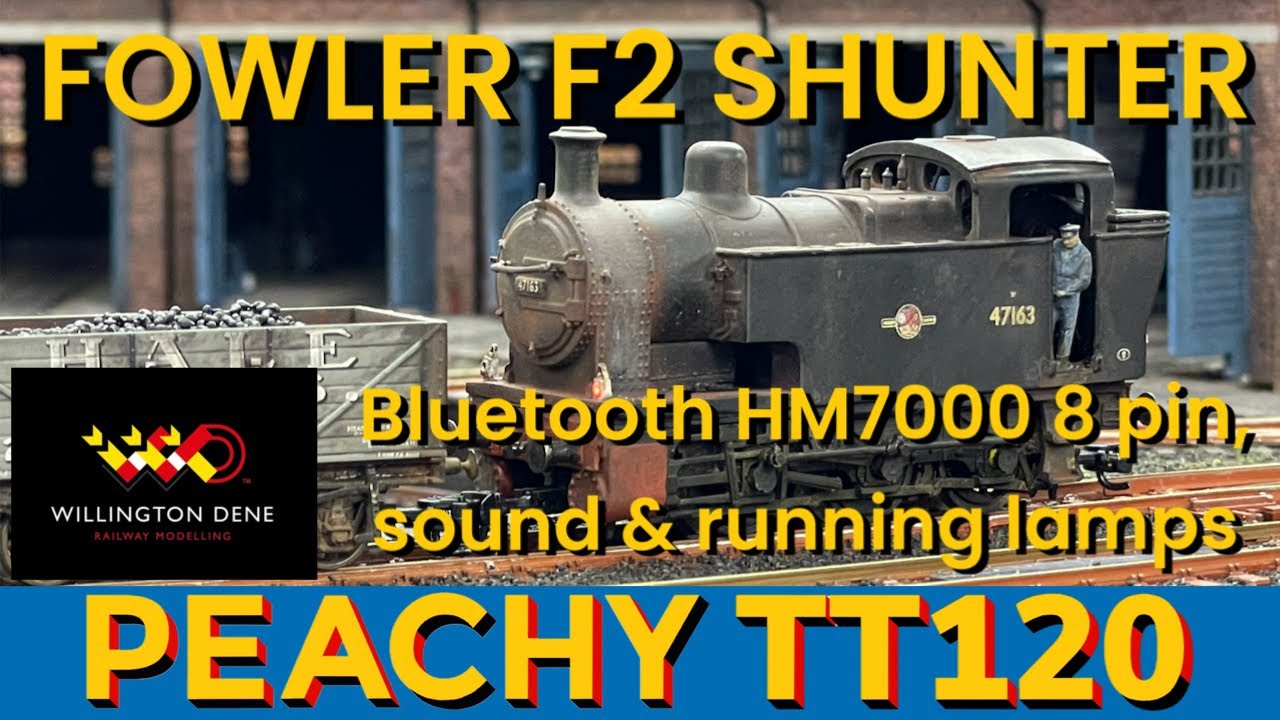 Fowler 2F Body on a Hornby TT120 08 chassis (eps 2)
