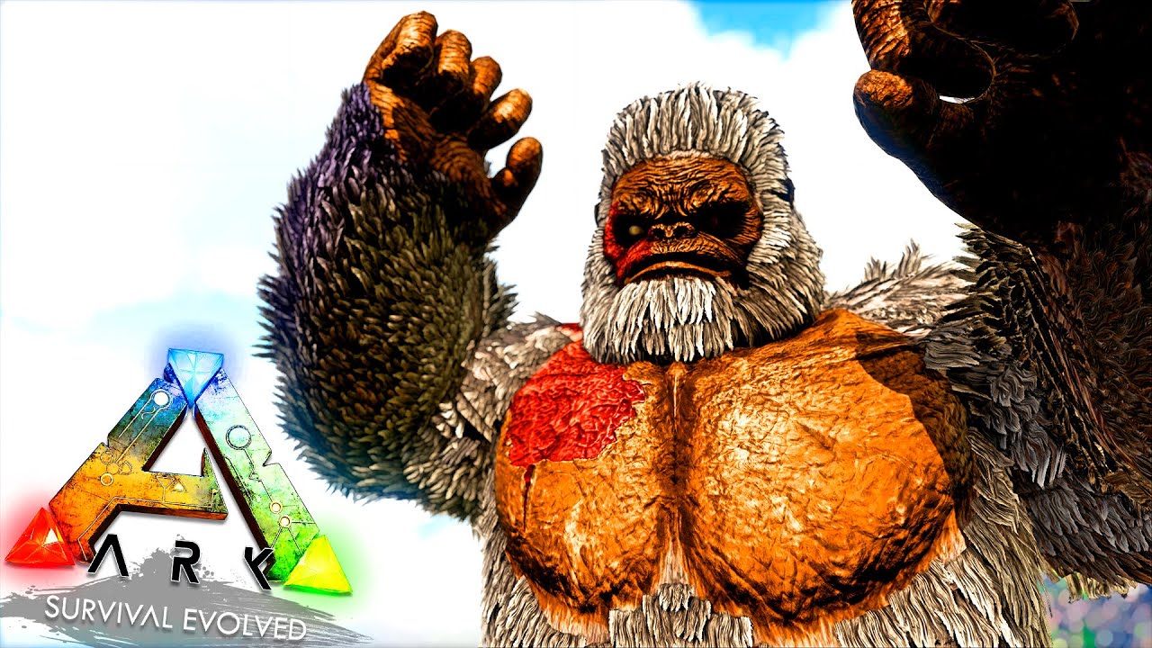 RIDÍCULO! O BOSS MAIS FÁCIL DO ARK - MEGAPITHECUS ME FEZ PASSAR VERGONHA - ARK SURVIVAL EVOLVED